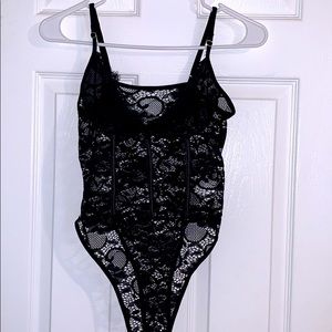 Black Lace Bodysuit